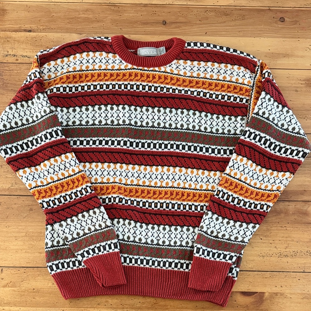 CHRISTOPHER HAYES sweater XL